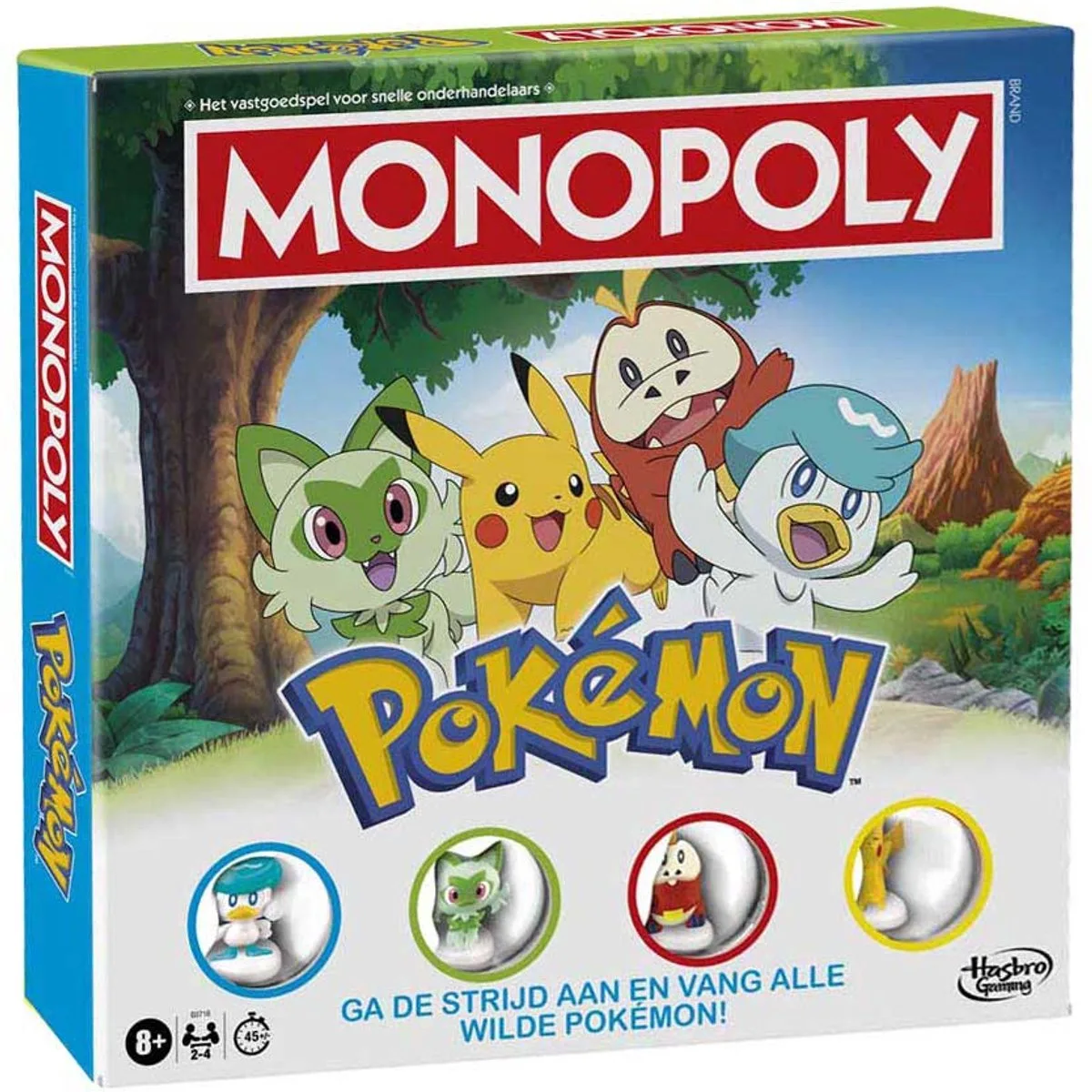 Monopoly Pokémon Editie - Bordspel - Gezelschapsspel speelgoed