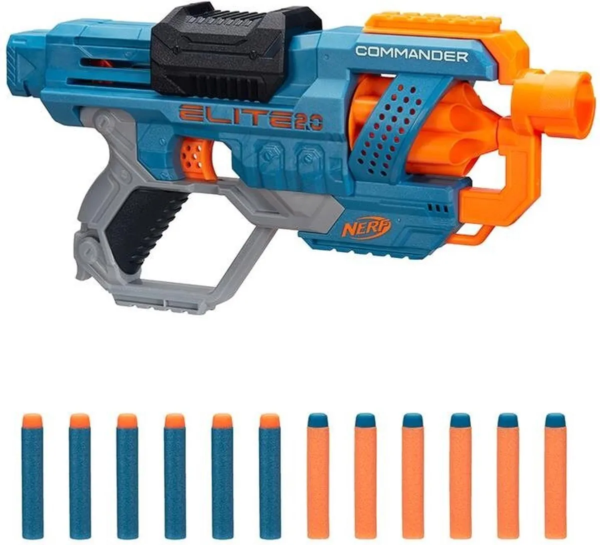 NERF Elite 2.0 Commander RD 6 - Blaster speelgoed