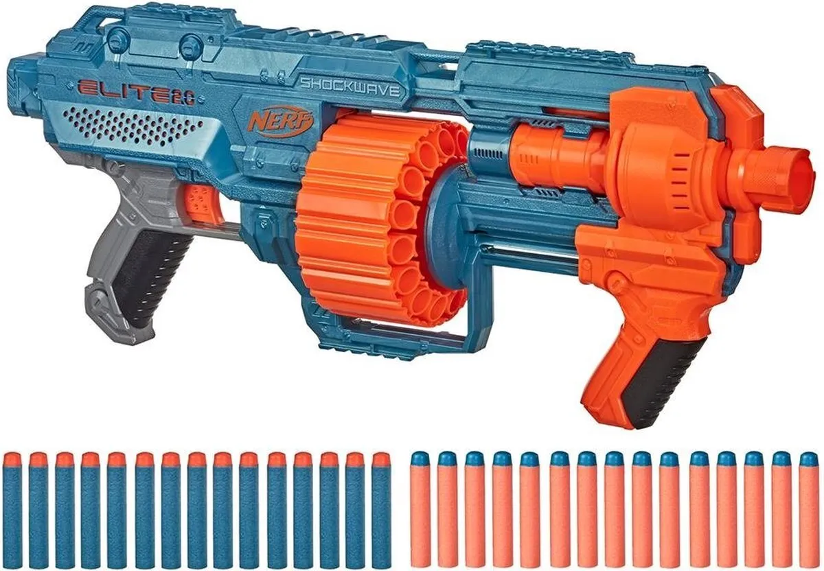 NERF Elite 2.0 Shockwave RD 15 - Blaster speelgoed