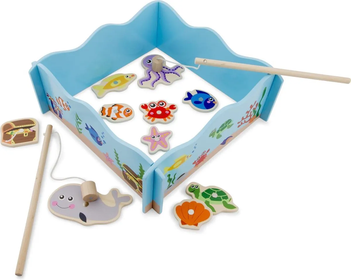 New Classic Toys - Educatief Spel - Magnetisch Visspel speelgoed