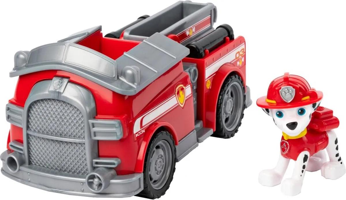 Nickelodeon Speelset Paw Patrol Marshall Rood 2-delig speelgoed