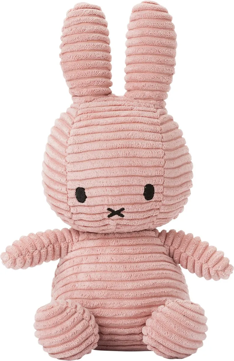 Nijntje Corduroy Roze - 24 cm - 9.5