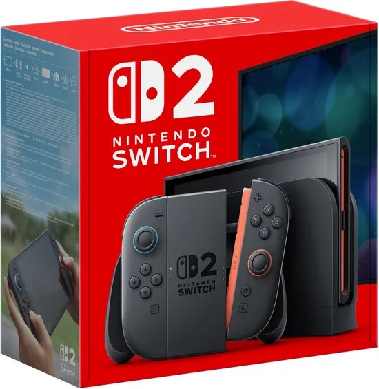 Nintendo Switch 2 - Met eenvoudig vervangbare batterij - Zwart speelgoed