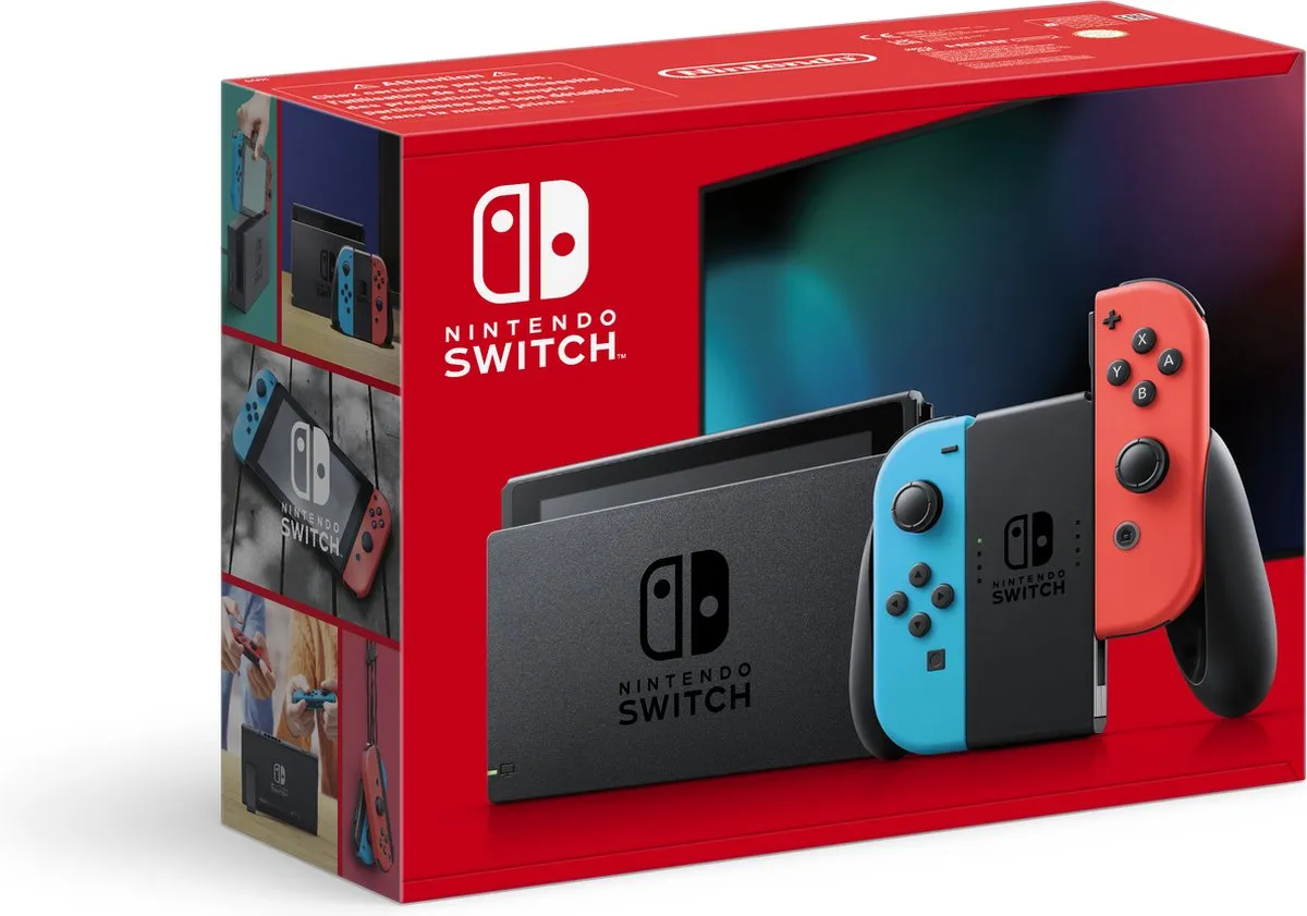Nintendo Switch Console - Blauw / Rood speelgoed