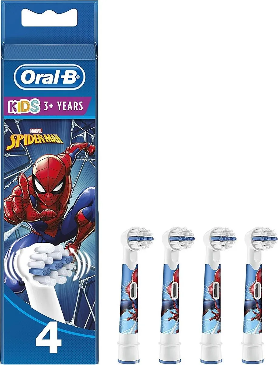 Oral-B - Kids Spiderman - 4 stuks speelgoed