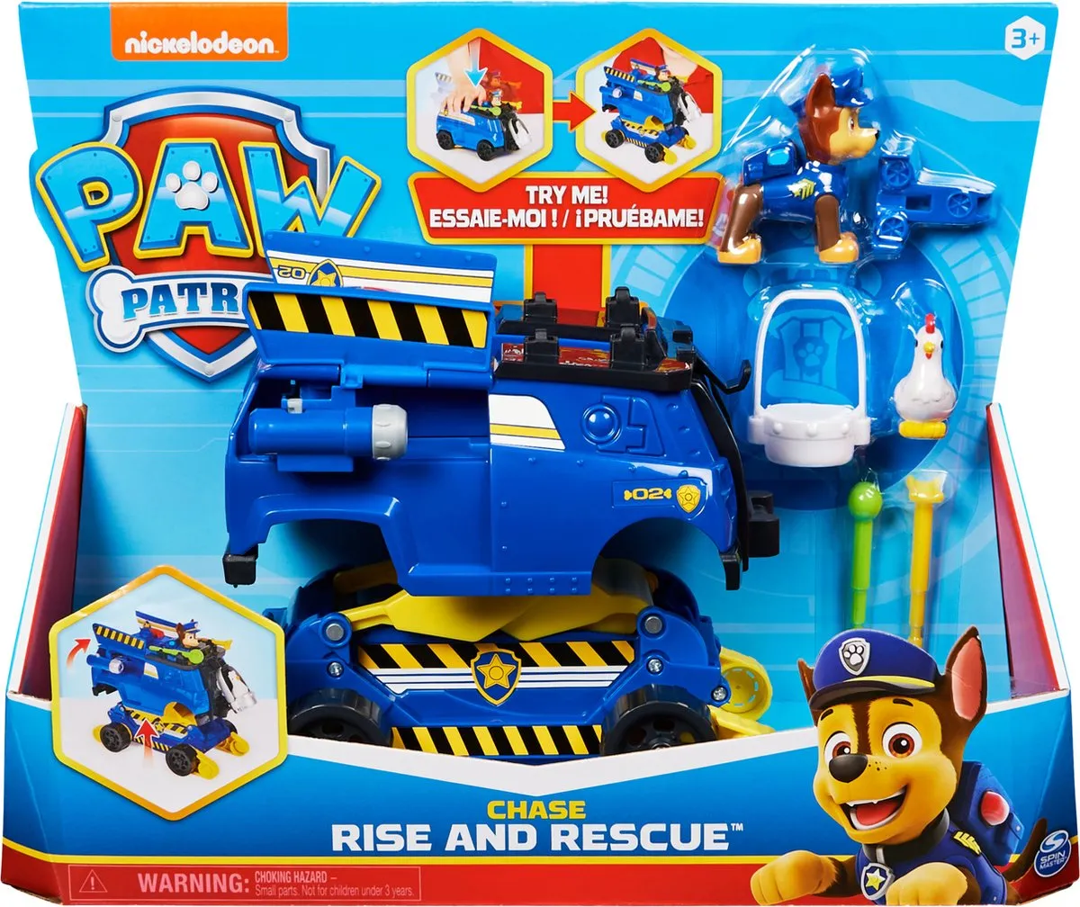 PAW Patrol - Chase Rise'n'Rescue - Speelgoedvoertuig speelgoed