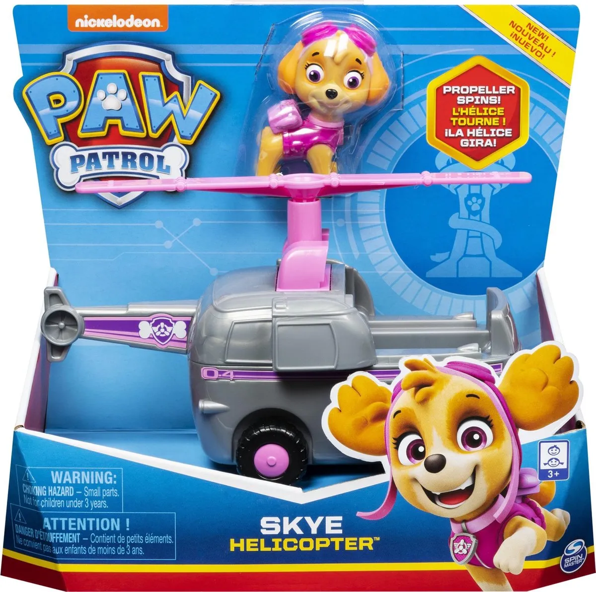 PAW Patrol - Skye - Helikopter - Speelgoedauto speelgoed