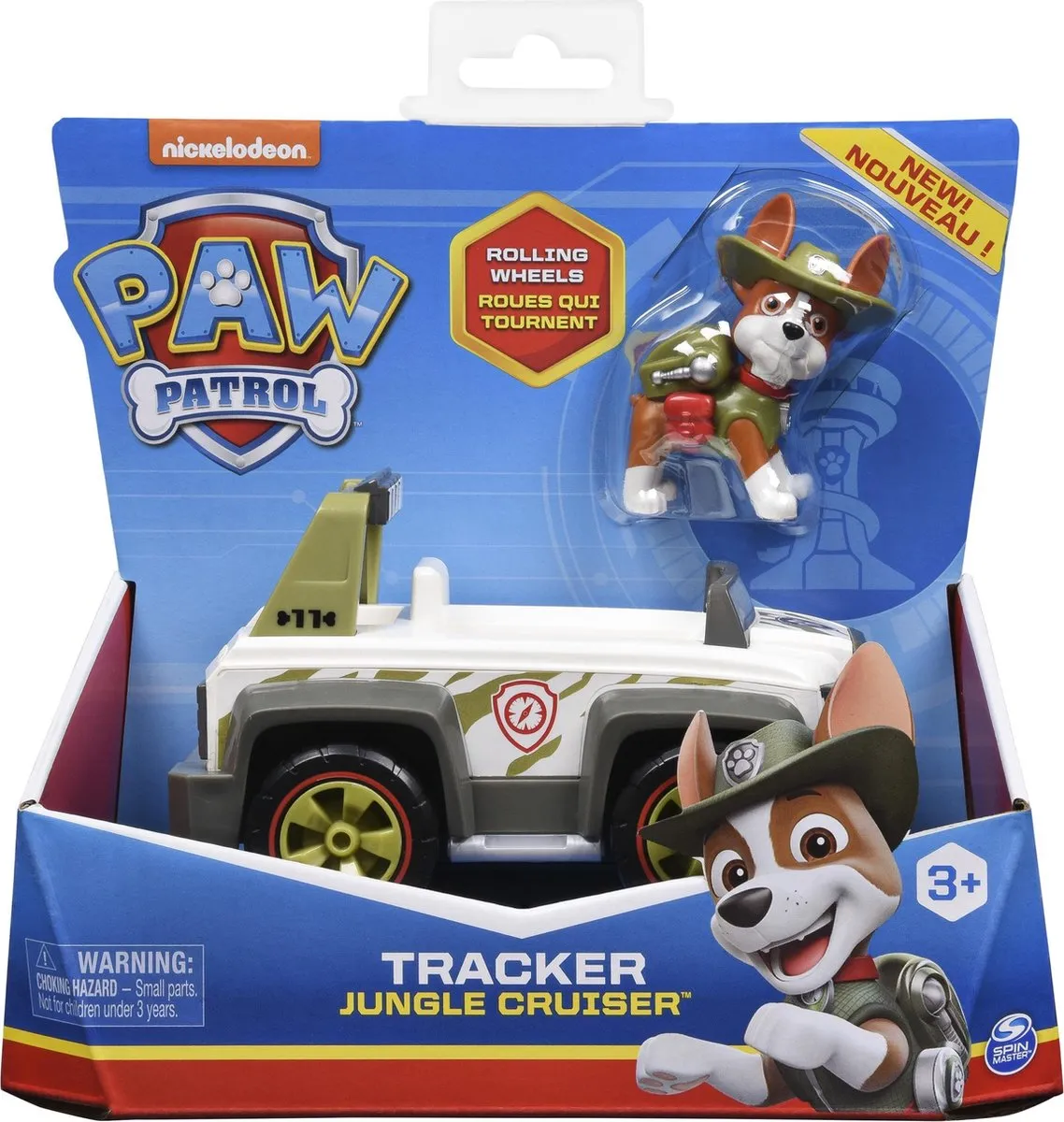 PAW Patrol - Tracker - Jeep - Speelgoedauto speelgoed