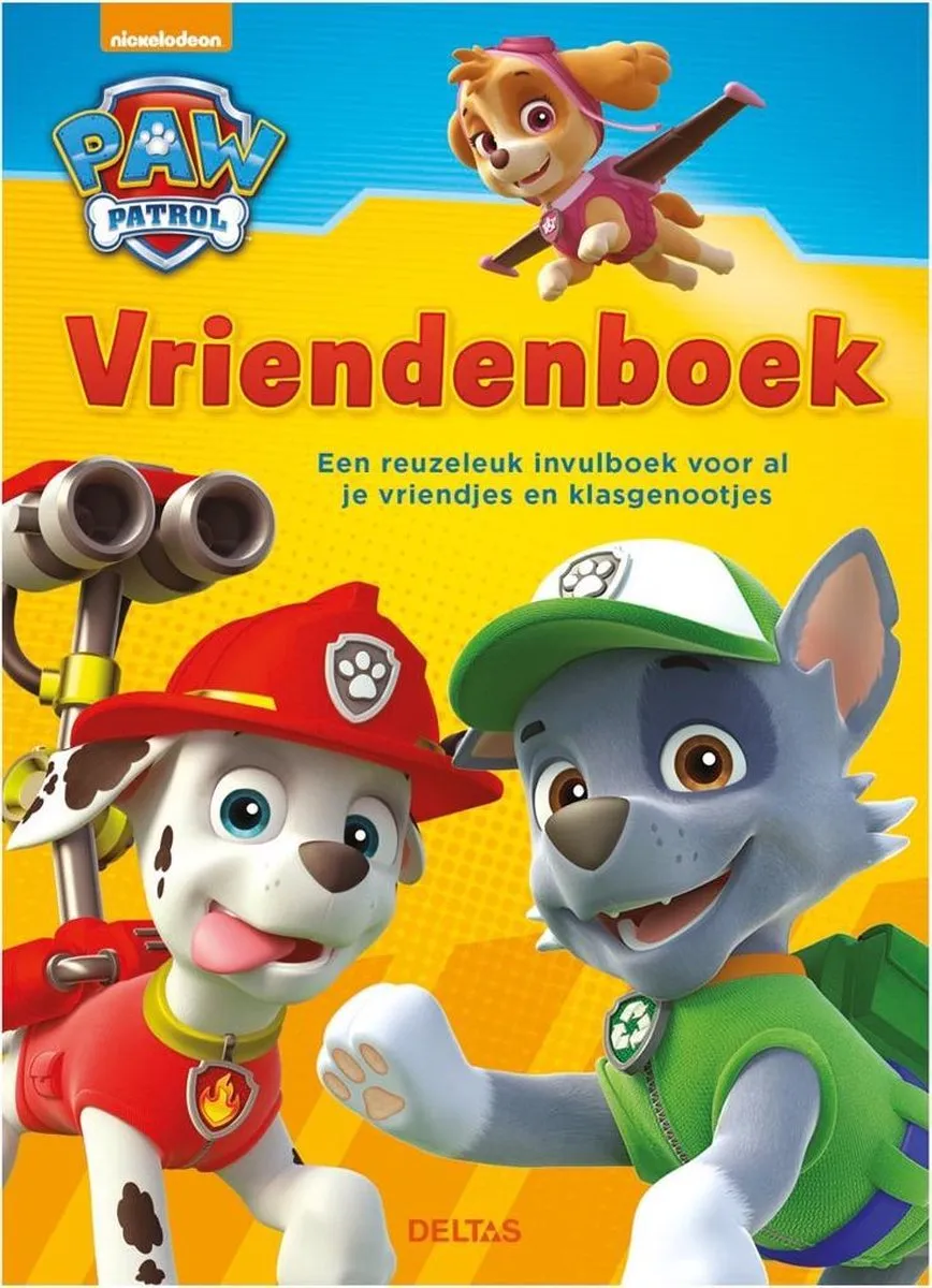 PAW Patrol - Vriendenboek - Hardcover speelgoed