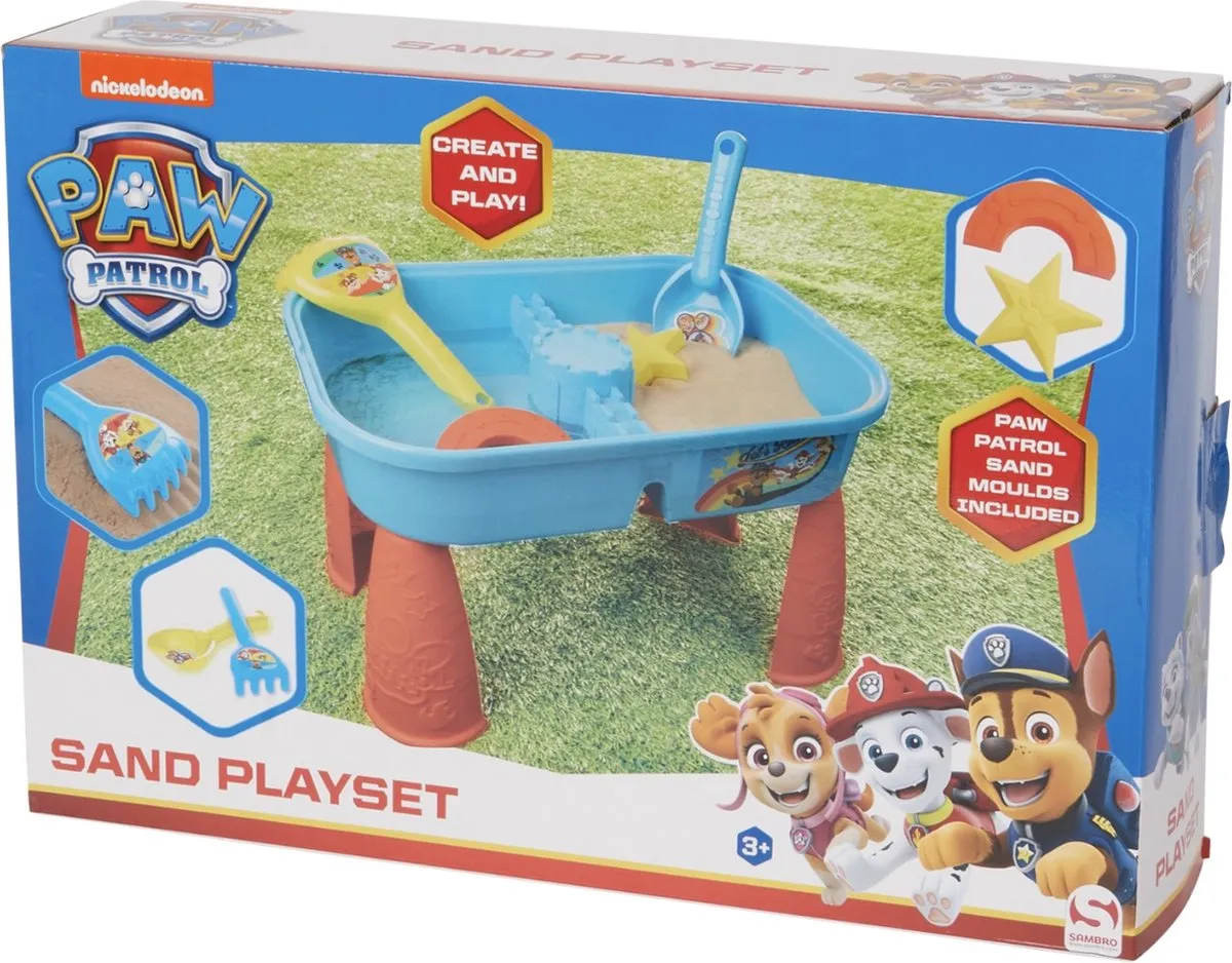 PAW Patrol zand en watertafel speelgoed