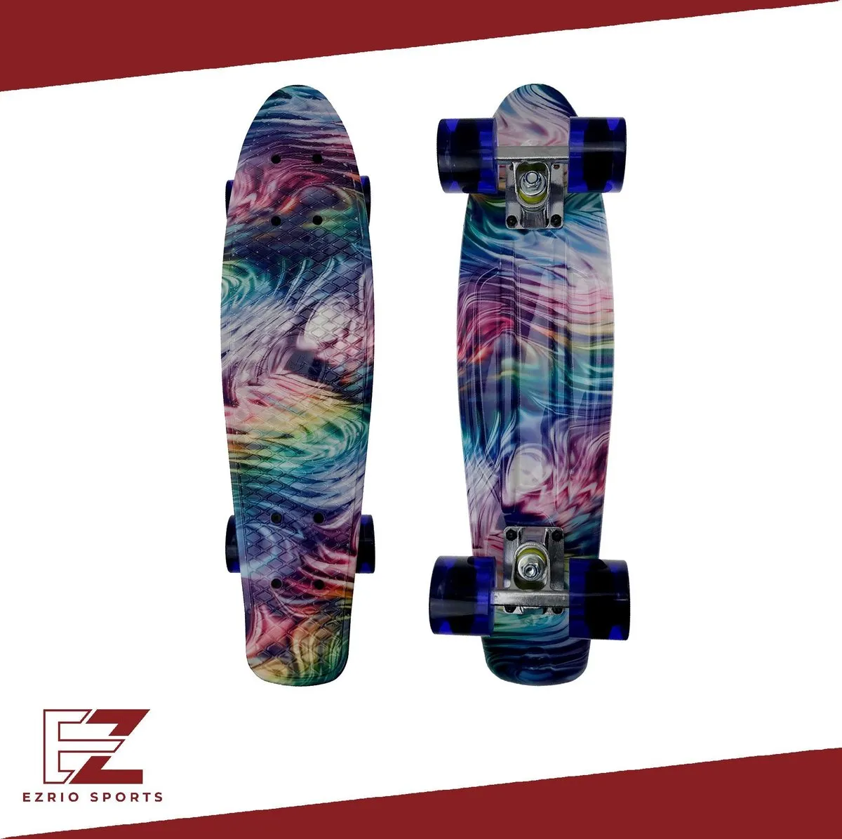 Penny Board voor Meisjes en Jongens – Skateboard – Longboard – 22 Inch – Roze – Blauw – Paars speelgoed