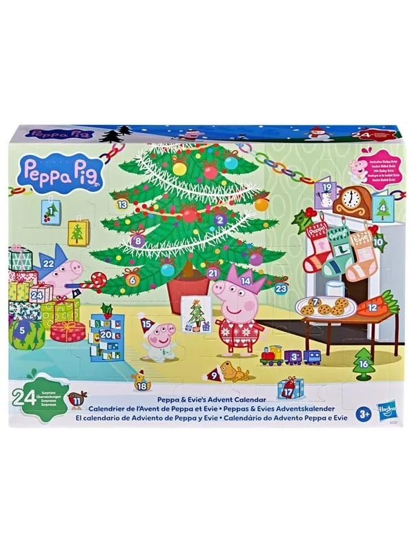 Peppa Pig Advent Calendar Peppas Big Family speelgoed