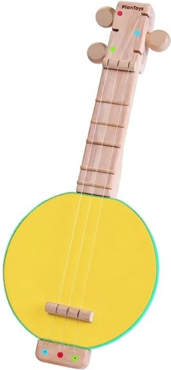 Plan Toys houten muziekinstrument Banjolele speelgoed