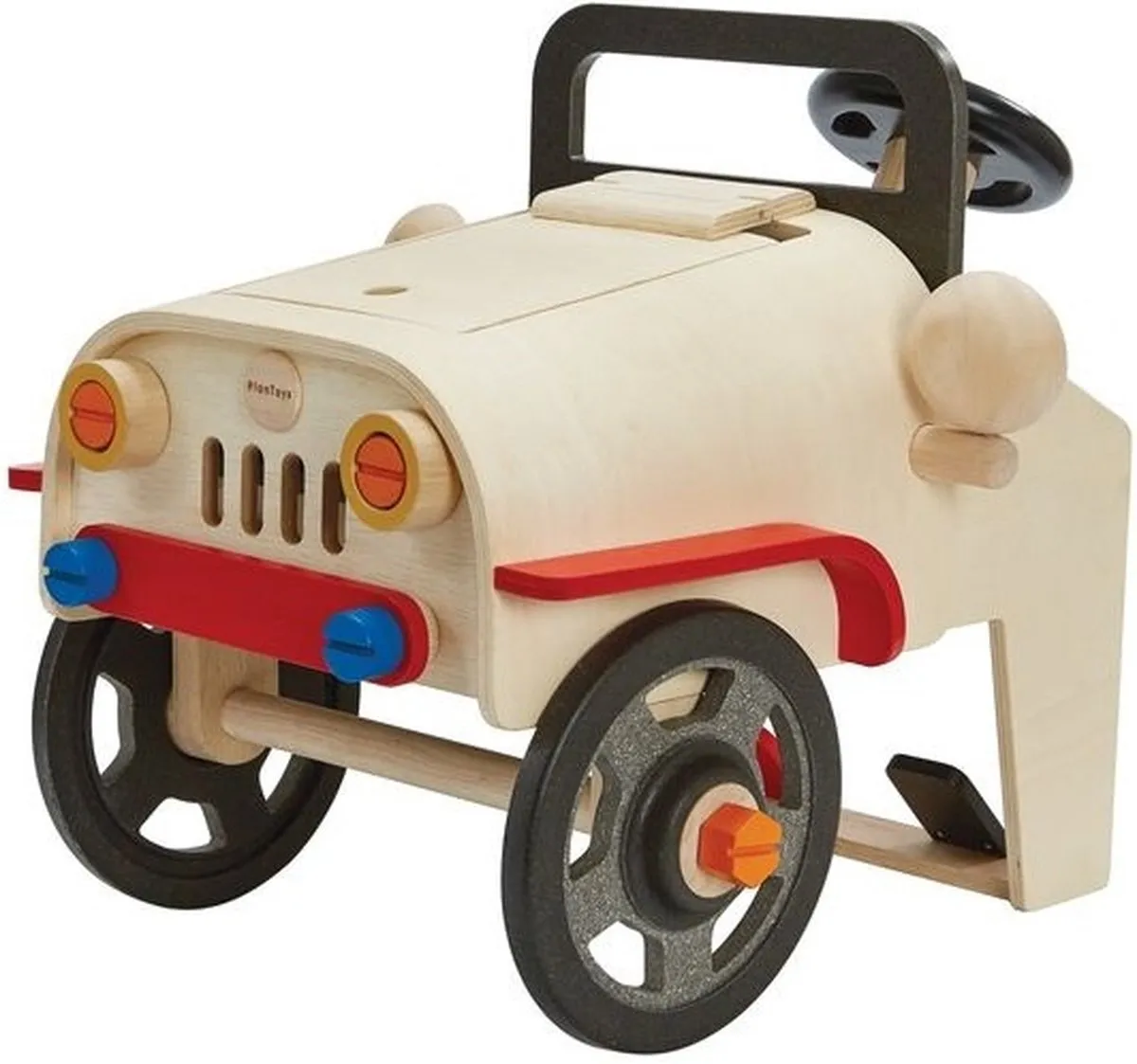 PlanToys Houten Speelgoed Automonteur speelgoed