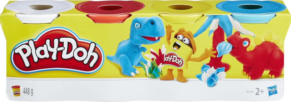 Play-Doh Classic Color - 4 Potjes speelgoed