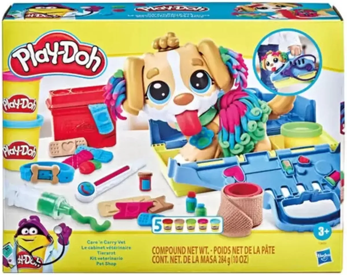 Play-Doh Dierenartsset - Klei Speelset speelgoed