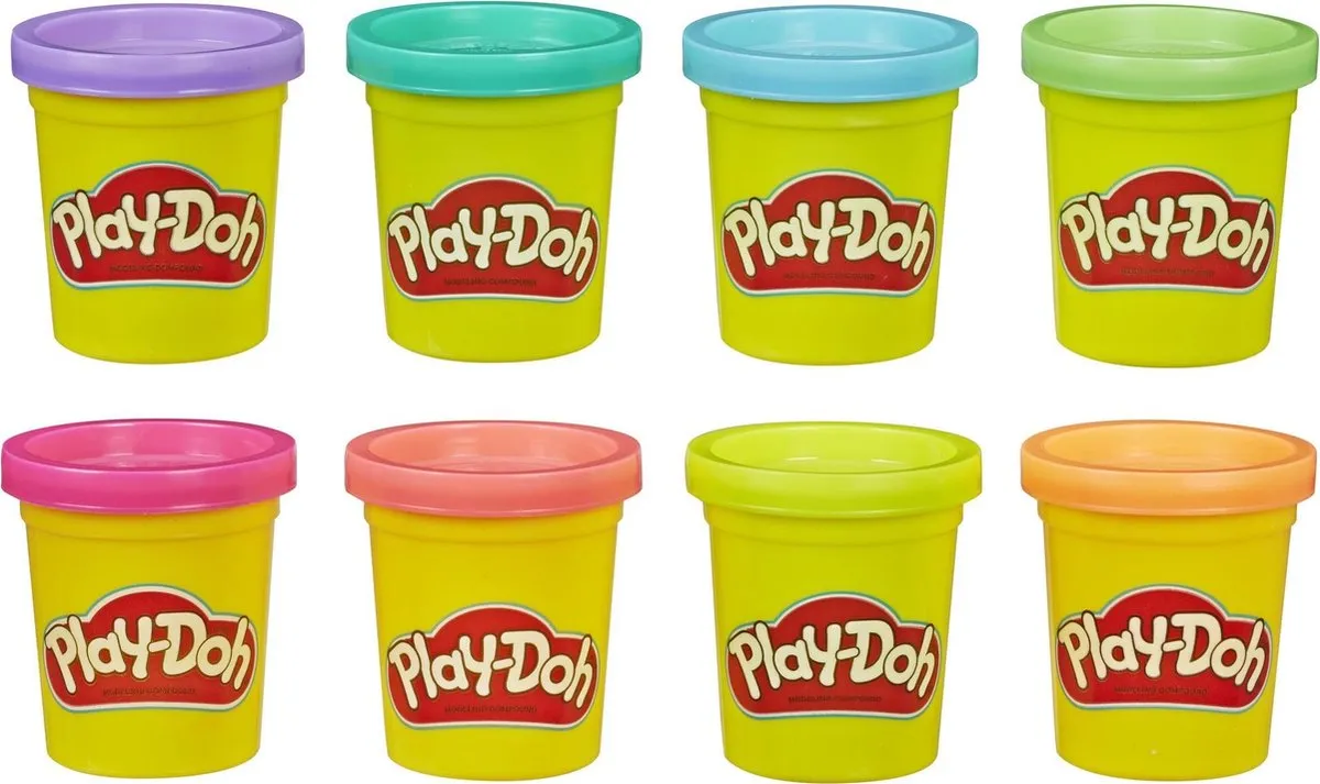 Play-Doh Regenboog Klei - 8 Potjes speelgoed
