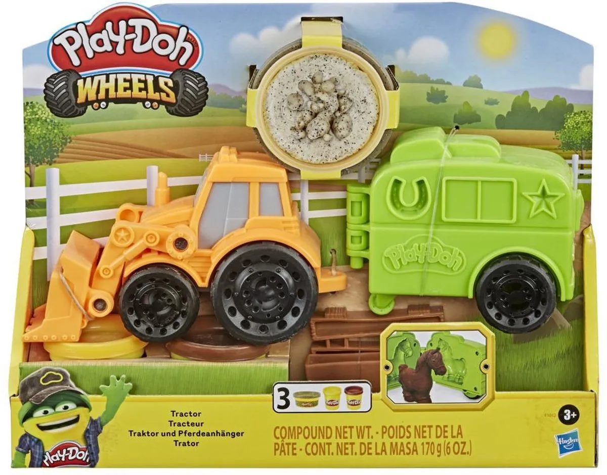 Play-Doh Wheels Tractor - Klei Speelset speelgoed