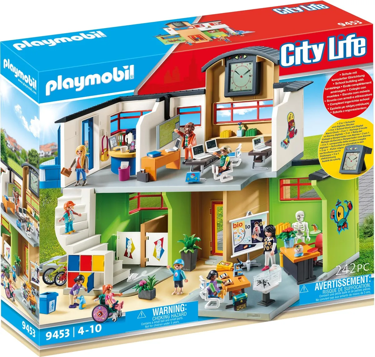 PLAYMOBIL City Life Ingerichte school - 9453 speelgoed