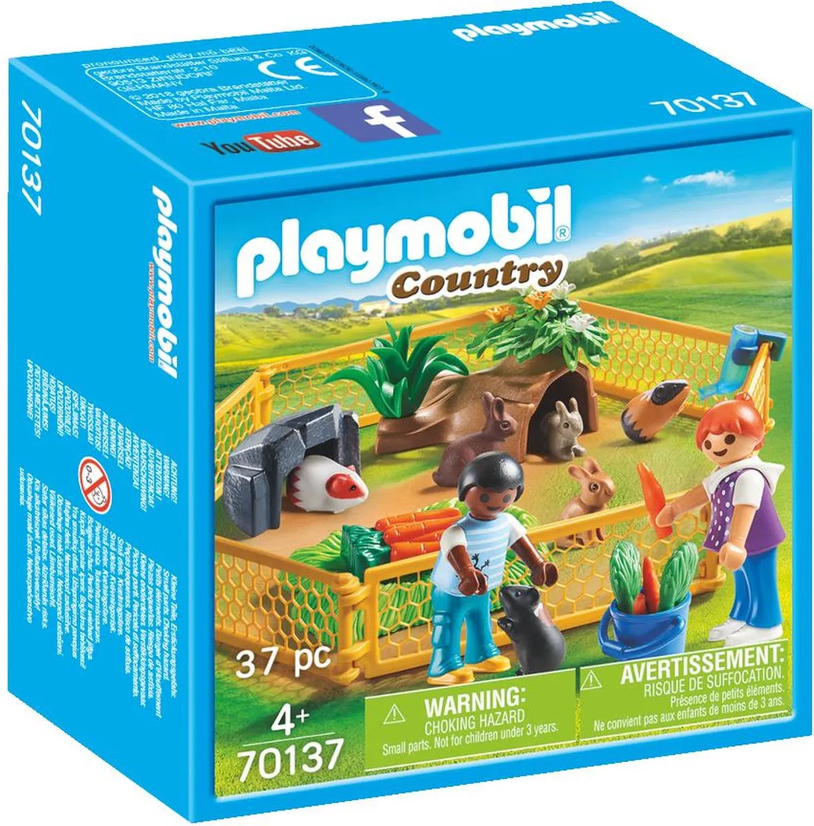 PLAYMOBIL Country Kinderen met kleine dieren - 70137 speelgoed