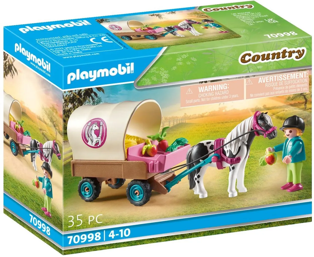 PLAYMOBIL Country Ponykoets - 70998 speelgoed