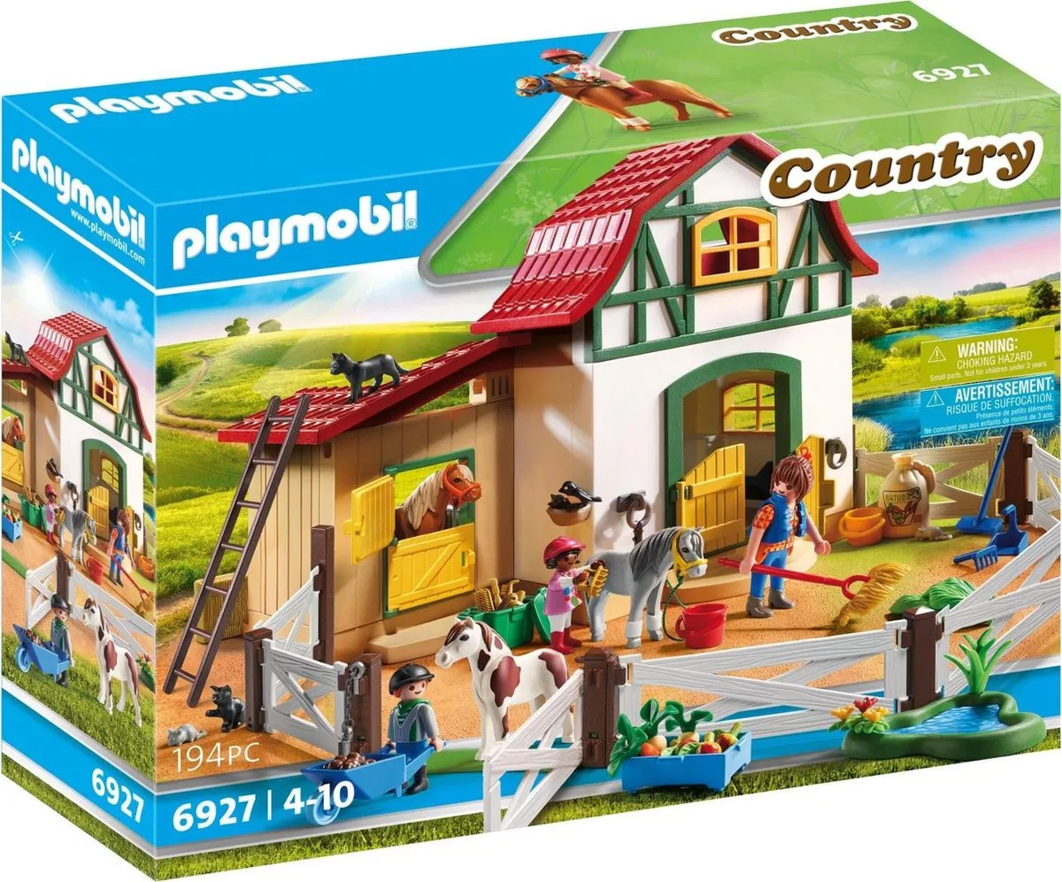 PLAYMOBIL Country Ponypark - 6927 speelgoed