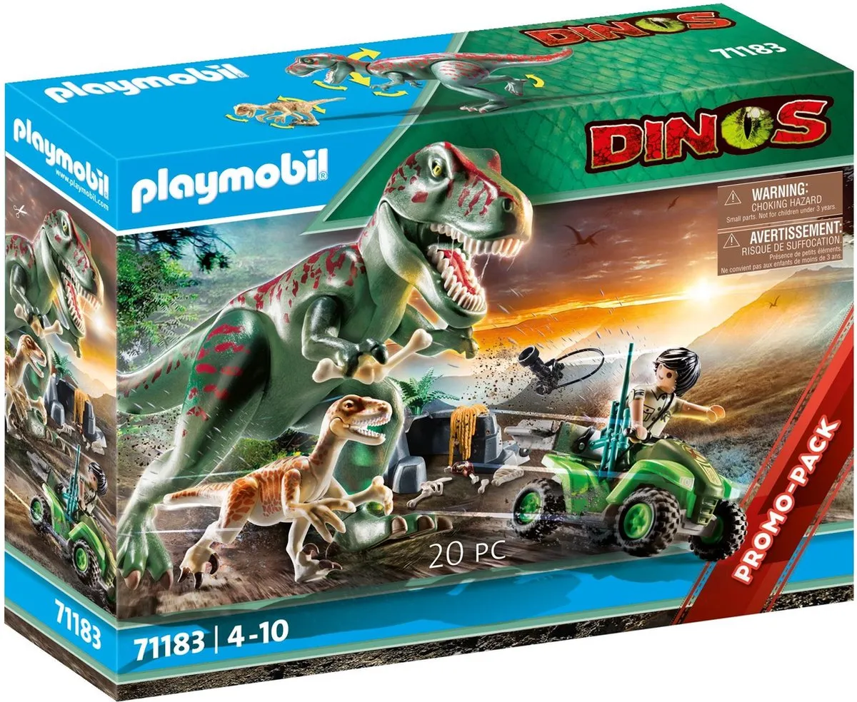 PLAYMOBIL Dinos T-Rex Aanval - 71183 speelgoed