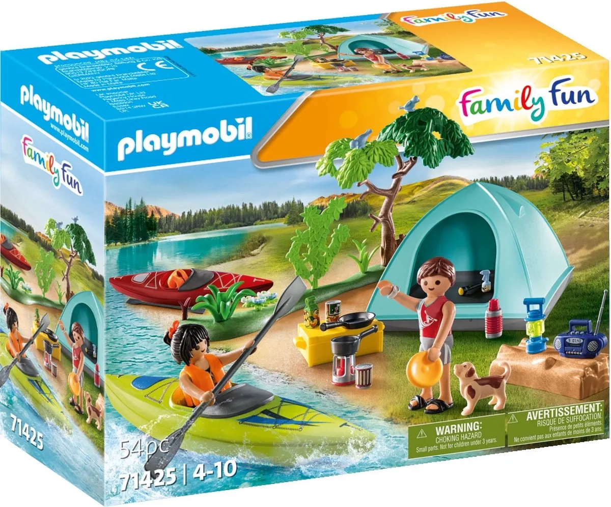 PLAYMOBIL Familiy Fun Outdoor kamperen - 71425 speelgoed