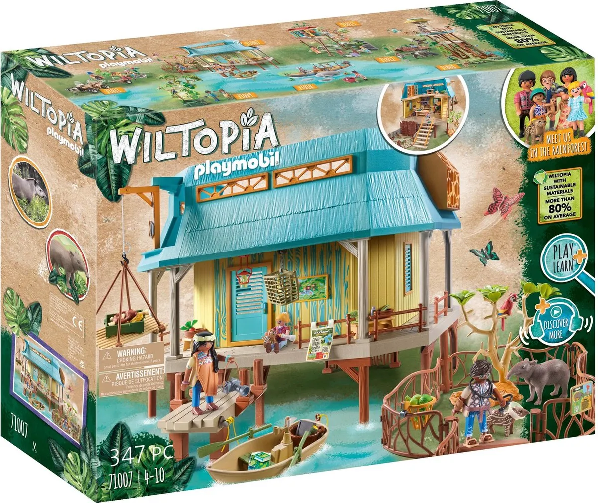 PLAYMOBIL Wiltopia Dierenverzorgingscentrum - 71007 speelgoed