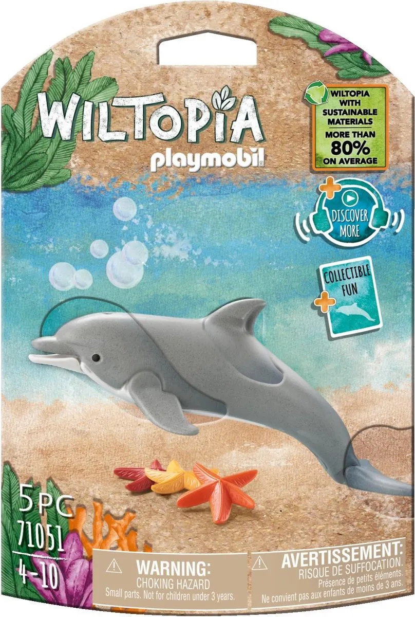 PLAYMOBIL Wiltopia Dolfijn - 71051 speelgoed
