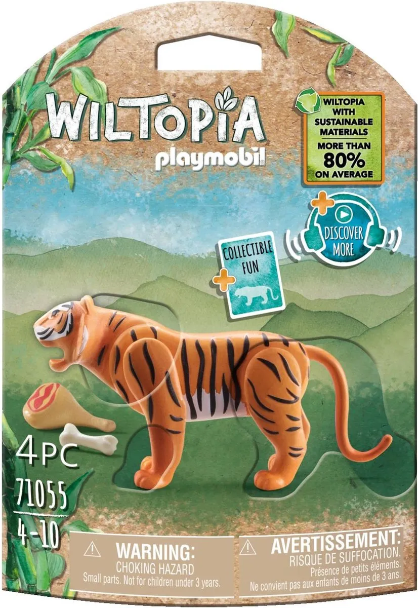 Playmobil Wiltopia Tijger - 71055 speelgoed