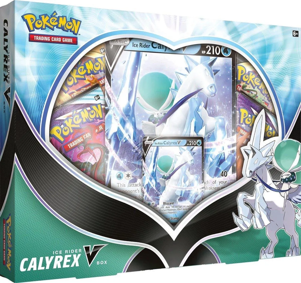 Pokémon Calyrex V Box - Ice Rider - Pokémon Kaarten speelgoed