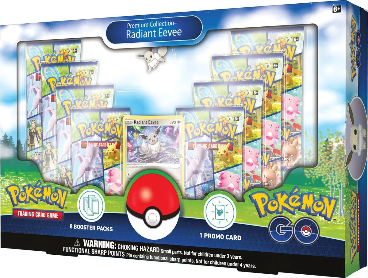 Pokémon GO Premium Collection Box - Radiant Eevee - Pokémon Kaarten speelgoed