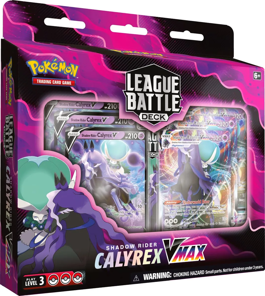 Pokémon League Battle Deck ShadowRider Calyrex VMAX - Pokémon Kaarten speelgoed