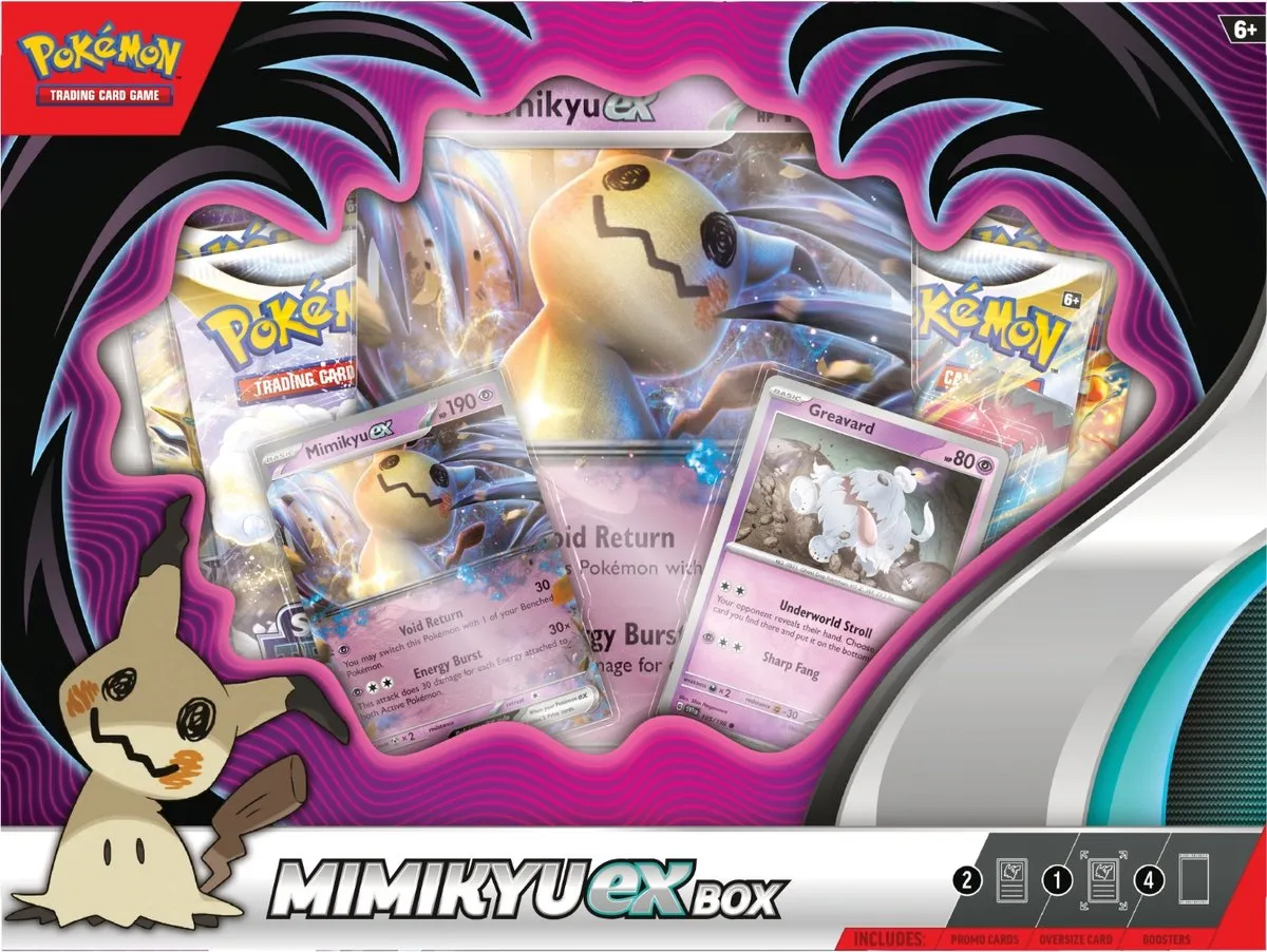 Pokémon Mimikyu EX Box - Pokémon Kaarten speelgoed