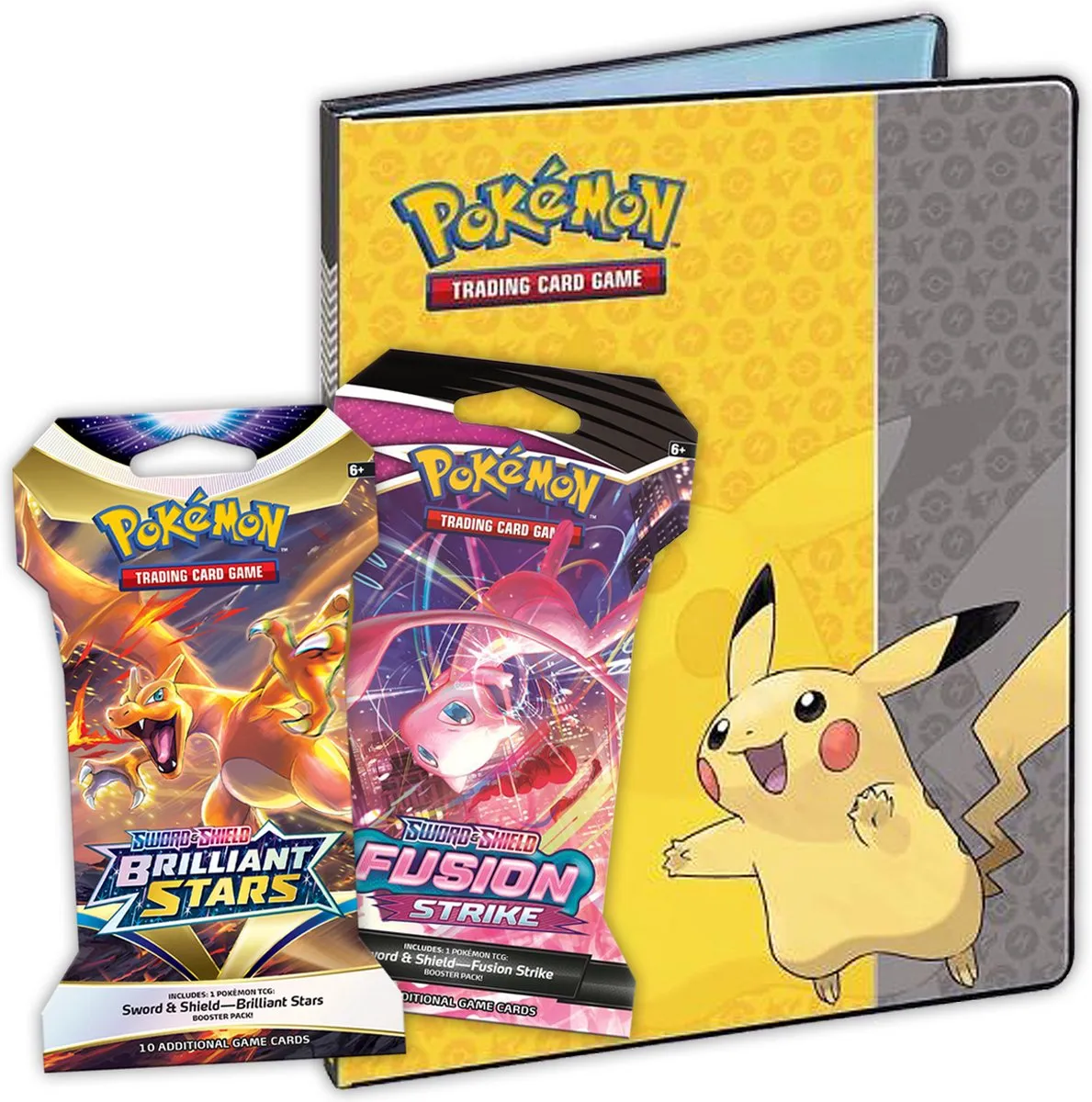 Pokémon - Portfolio en Sword & Shield boosterpack bundel - Pokémon Kaarten speelgoed
