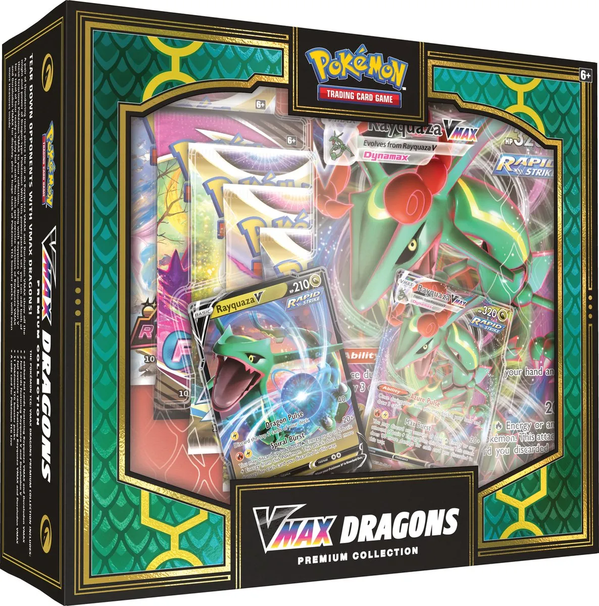 Pokémon Premium Collection VMAX Dragons - Pokémon Kaarten speelgoed