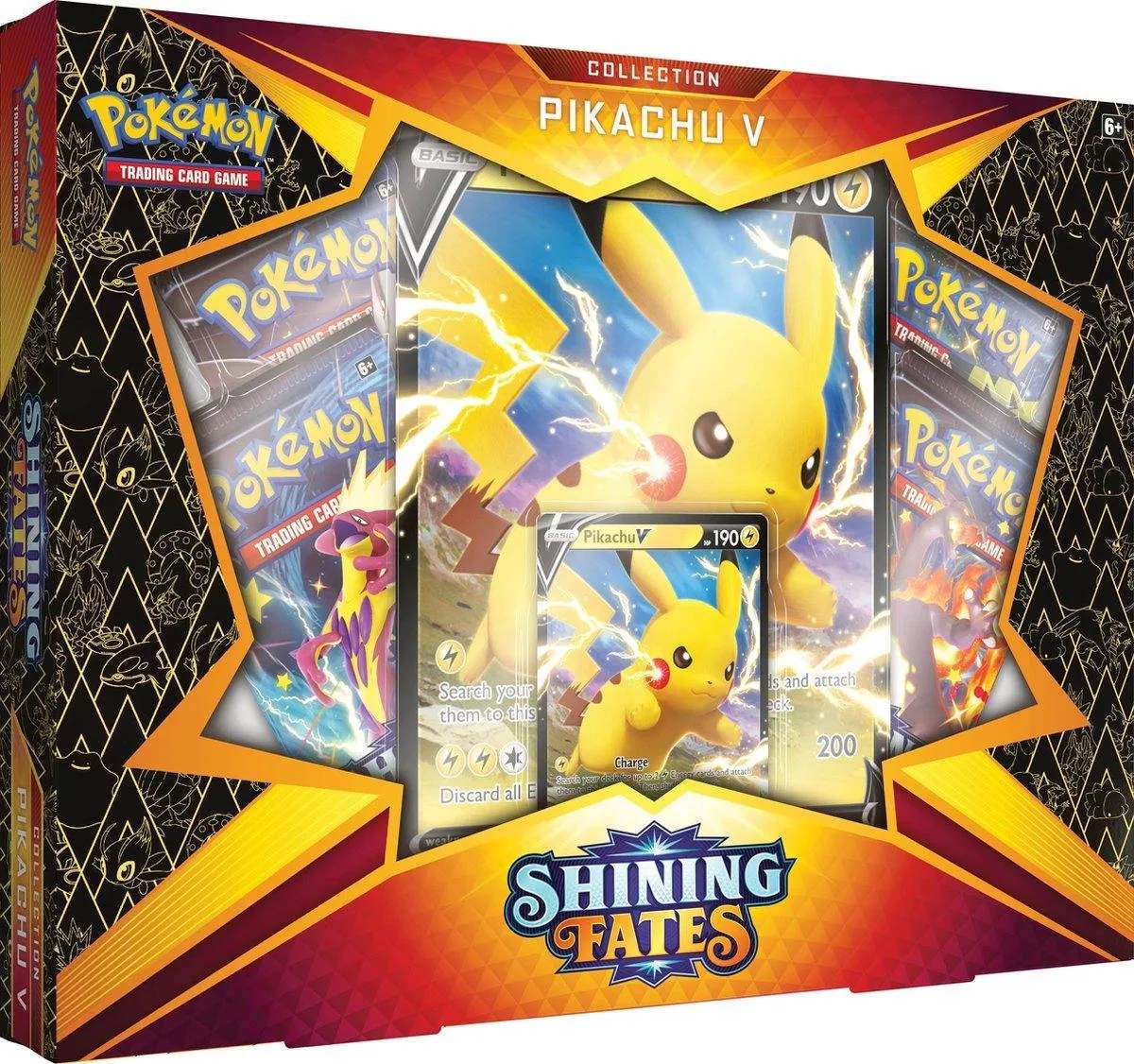 Pokémon Shining Fates Pikachu V Box - Pokémon Kaarten speelgoed