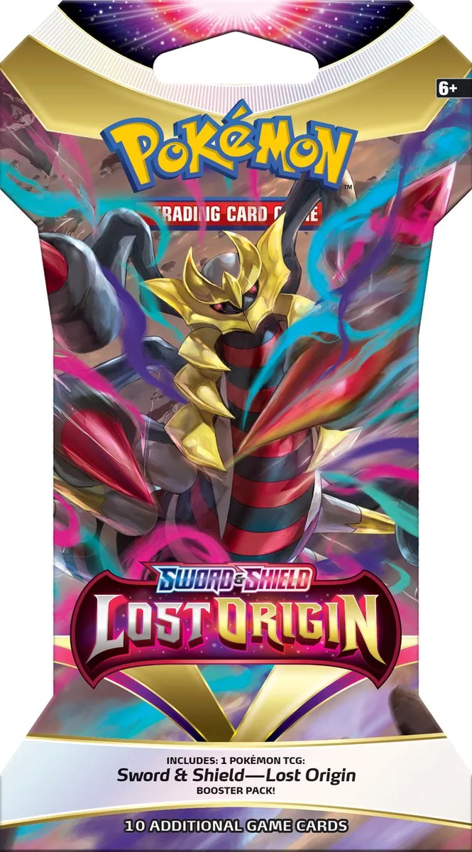 Pokémon Sword & Shield: Lost Origin Sleeved Booster - Pokémon Kaarten speelgoed