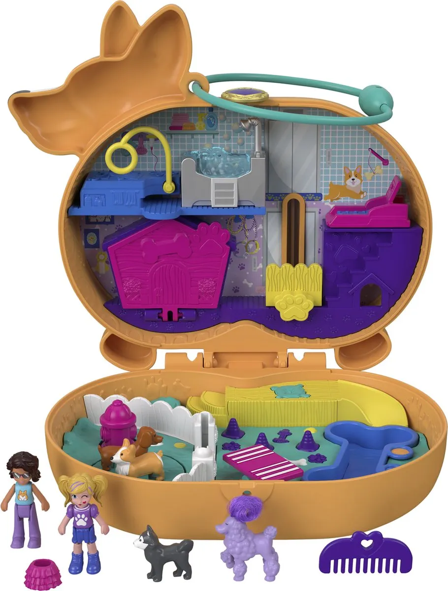 Polly Pocket Big Pocket World - Corgi hotel speelgoed