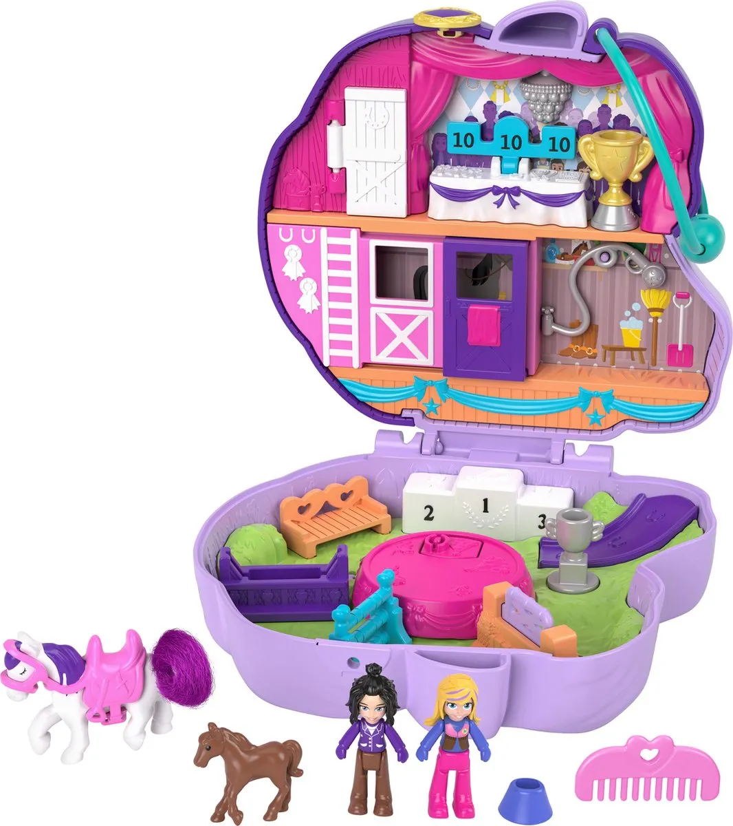 Polly Pocket Big Pocket World  - Paardenshow - Mattel speelgoed