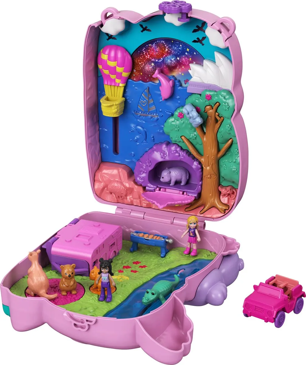 Polly Pocket Large Wearable Compact - Koala tasje speelgoed