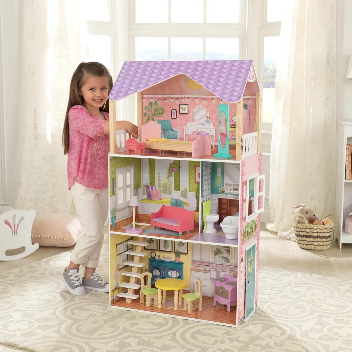 Poppenhuis Poppy - Kidkraft (65959) speelgoed