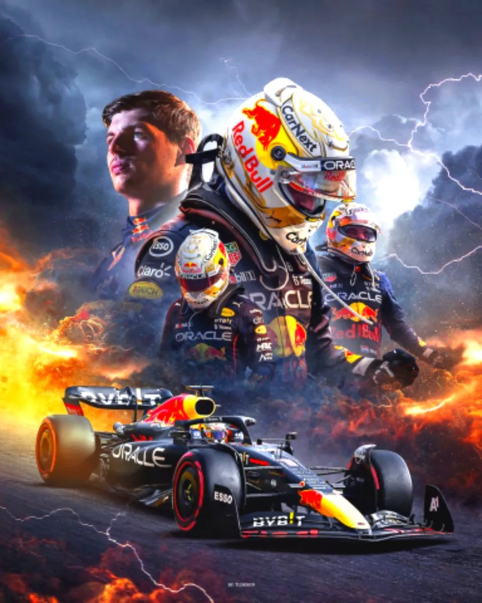 PremiumBenefits - Diamond Painting Max Verstappen - Inclusief Luxe Toolkit - Diamond Painting Pakket Volledig - Formule 1 - Auto - Diamond Painting Volwassenen - Giftbox speelgoed