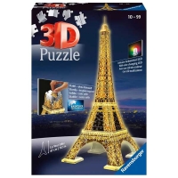 Ravensburger - 3D puzzel Eiffeltoren night edition