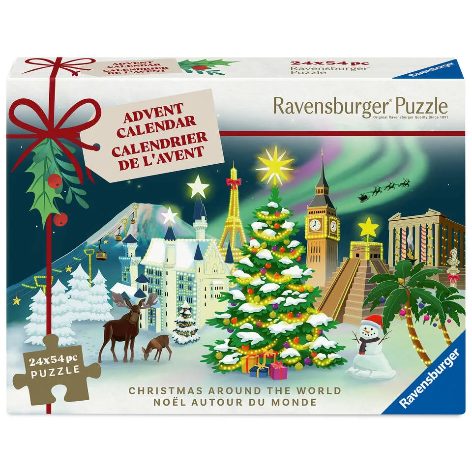 Ravensburger adventskalender puzzel - 54 stukjes speelgoed