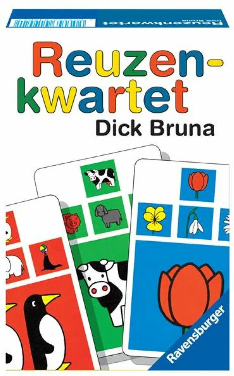 Ravensburger Dick Bruna Reuzenkwartet speelgoed