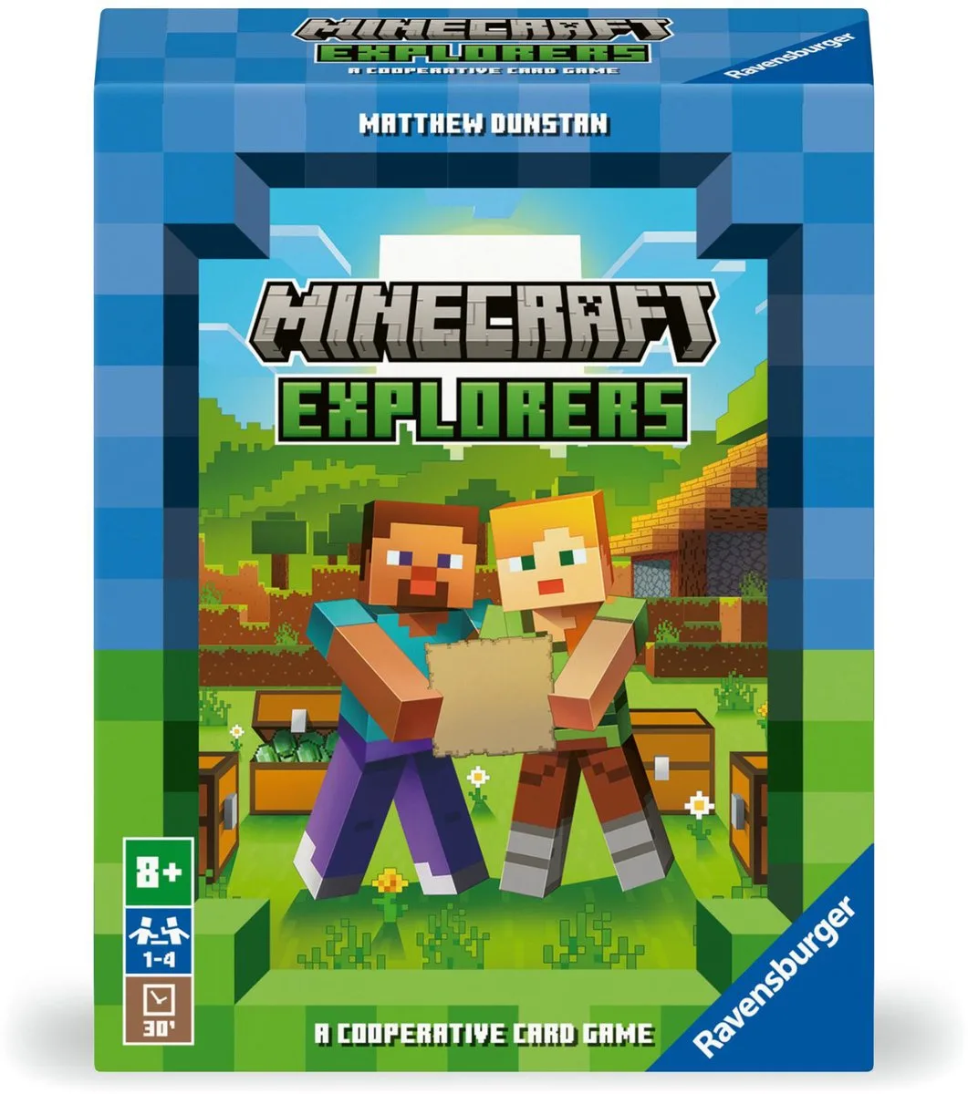 Ravensburger Minecraft Explorers - Coöperatief Kaartspel voor Kinderen speelgoed