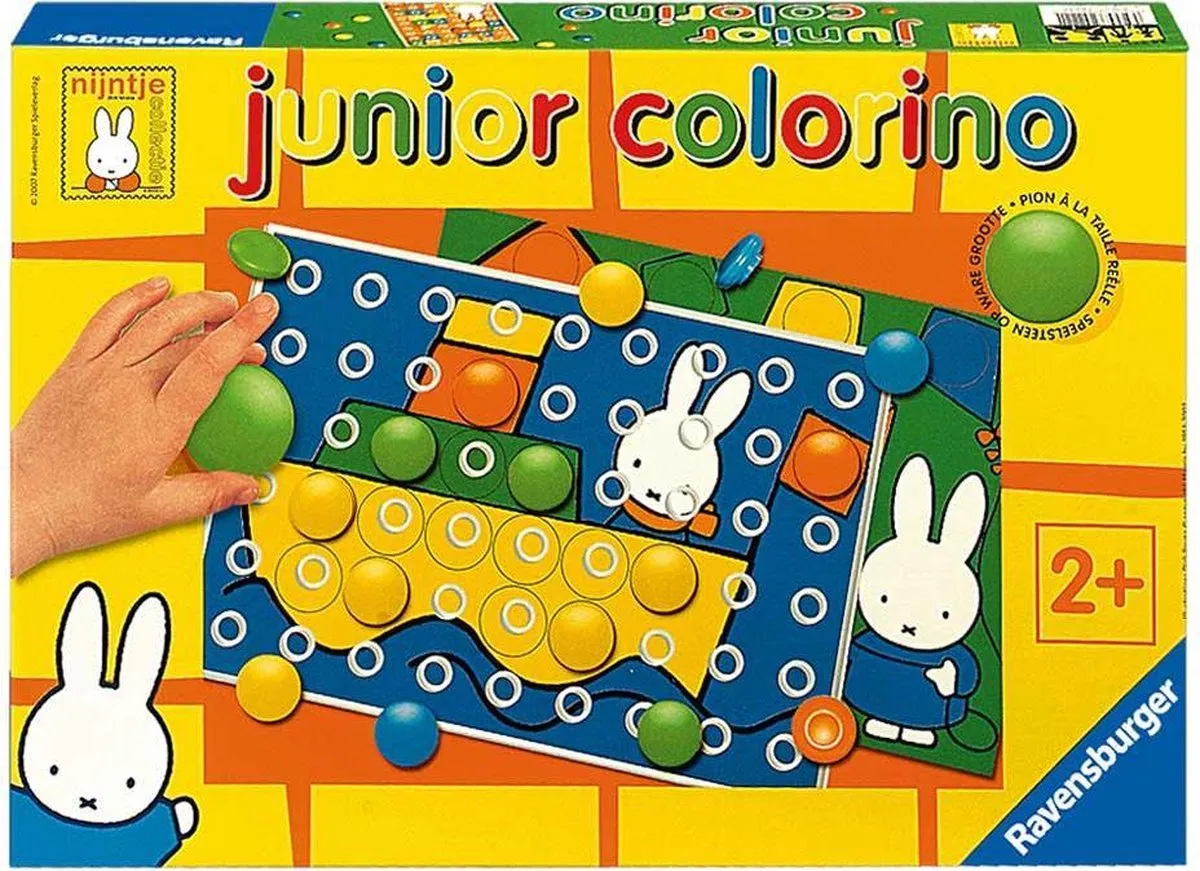 Ravensburger nijntje Junior Colorino - leerspel speelgoed