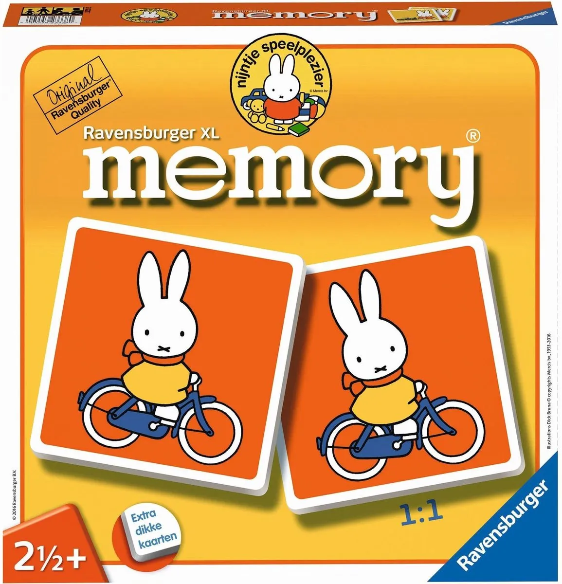 Ravensburger nijntje XL memory® speelgoed
